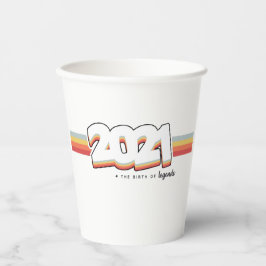 Vasos De Papel 2021 El nacimiento de las leyendas