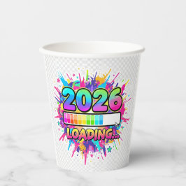 Vasos De Papel 2026 Loading... Progress Bar Sticker