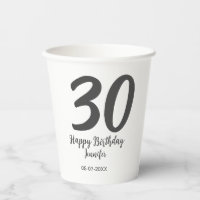 30.ª fecha de adición de cumpleaños año plantilla 