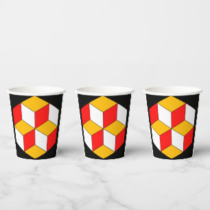 Vasos De Papel 3.ᵉʳ cubos