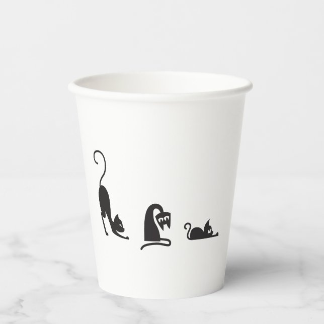 Vasos De Papel 3 cats (Anverso)