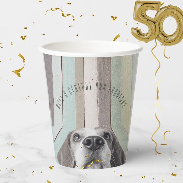 Vasos De Papel 50.º cumpleaños medio siglo y fabuloso ("Half a Century and Fabulous"!
This collection is perfect for your next 50th birthday celebration!)