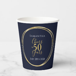 Vasos De Papel 50 años de vitoreo a Fiesta de oro de la Marina de