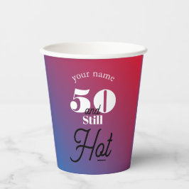 Vasos De Papel 5O y todavía caliente
