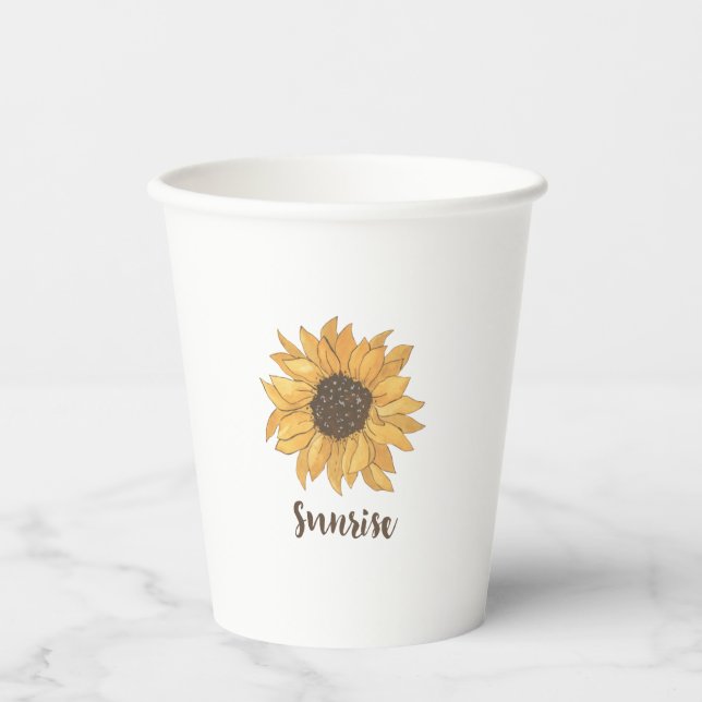 Vasos De Papel 8 oz Paper Cup (Anverso)