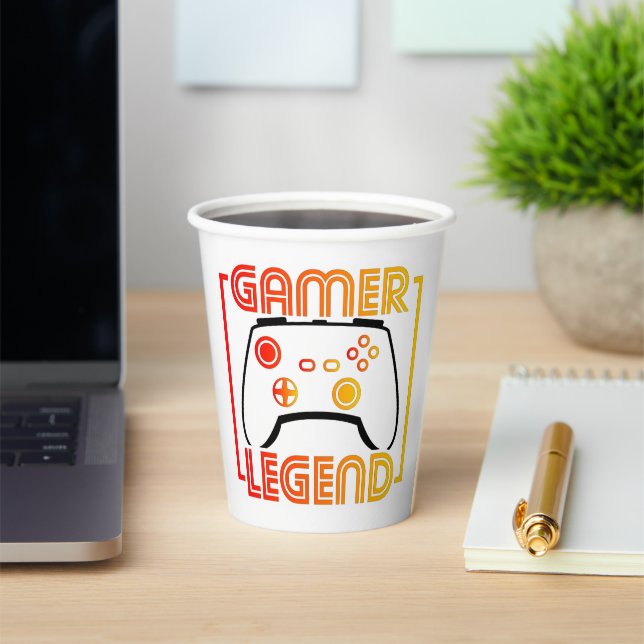 Vasos De Papel 8 oz Paper Cup (in situ)