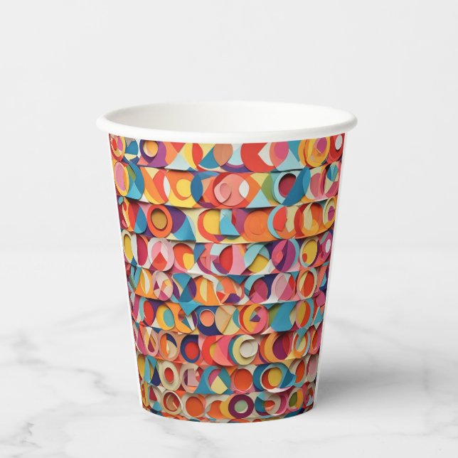 Vasos De Papel 8oz Paper Cup (Anverso)