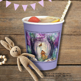Vasos De Papel A Little Seed of Love Storybook Baby shower