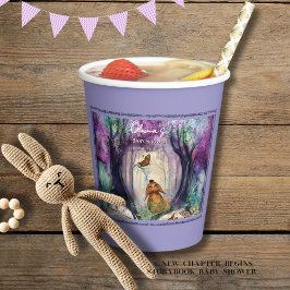 Vasos De Papel A Little Seed of Love Storybook Baby shower
