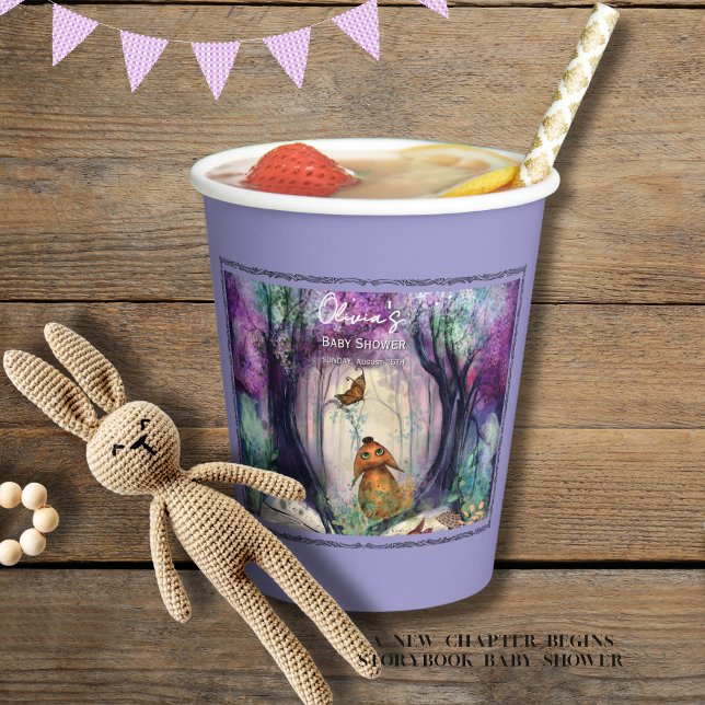 Vasos De Papel A Little Seed of Love Storybook Baby shower (A Little Seed of Love Storybook Baby shower Paper Cups)