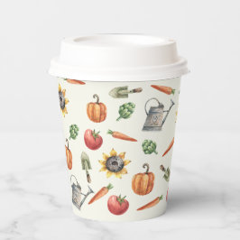 Vasos De Papel A Little Sprout Is On the Way Baby Shower