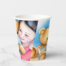 Vasos De Papel Abrazo de oso