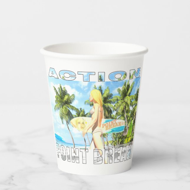 Vasos De Papel Acción - Punto de interrupción 01 (Anverso)