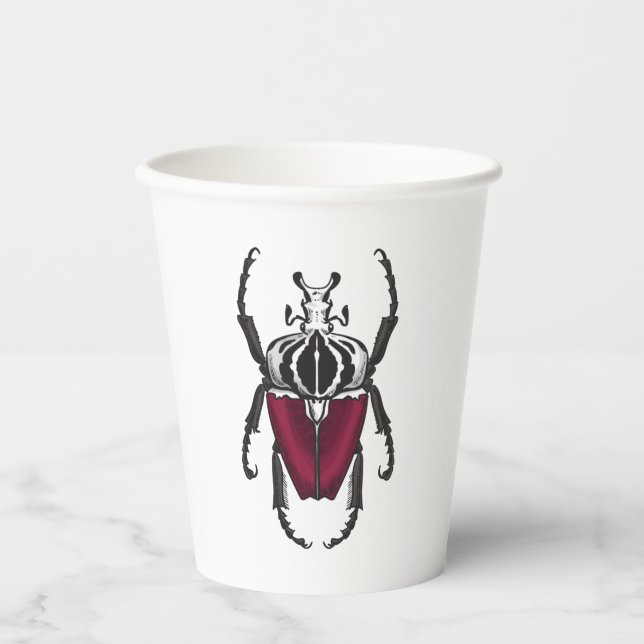 Vasos De Papel Aceite de Goliath (Anverso)