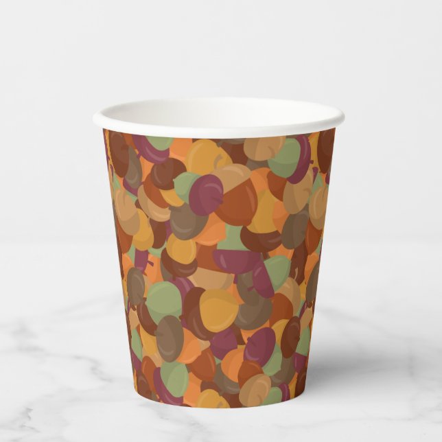 Vasos De Papel Acorn Camo (Anverso)