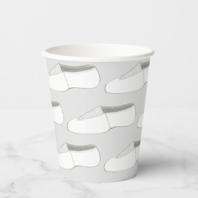 Vasos De Papel Acro Acrobatics Gymnast Dance Shothday Party (Anverso)