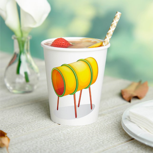 Vasos De Papel Actividades de los niños en el túnel de recreo (Subido por el creador)