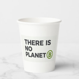 Vasos De Papel Activista Ambiental No Hay Planeta B