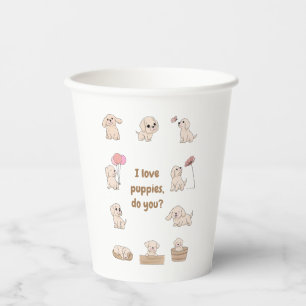 Vasos De Papel Adorable fiesta de cumpleaños de pimientos