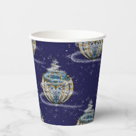 Vasos De Papel Adorno Brillante