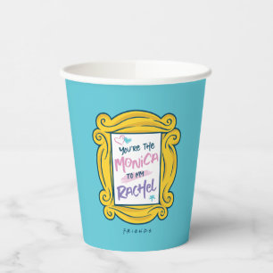 Vasos De Papel ÁFRICA™ Peephole   Eres la Monica a mi Rachel