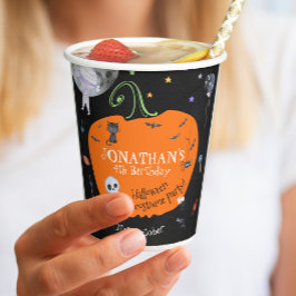 Vasos De Papel Agradable acuarela Halloween Fiesta de disfraces p