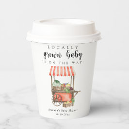 Vasos De Papel Agricultores de bebés cultivados localmente Comerc