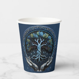 Vasos De Papel Agua y sabiduría: El místico árbol celta de la vid