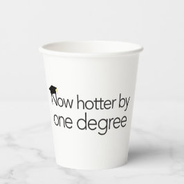 Vasos De Papel Ahora más caliente por una copa de papel de un gra