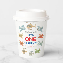 Vasos De Papel Airplane Boy 1st Birthday | Fun Sky Theme Party