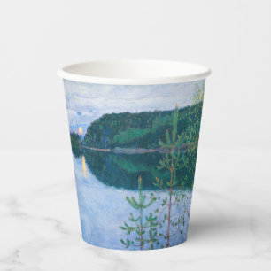 Vasos De Papel Akseli Gallen-Kallela - Noche de primavera