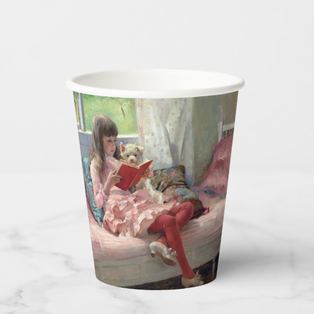 Vasos De Papel Albert Edelfelt - Buenos amigos (Anverso)