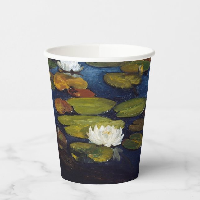 Vasos De Papel Albert Edelfelt - Water Lilies, Estudio (Izquierda)