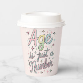 Vasos De Papel Alegre de cumpleaños inagotable