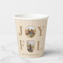 Vasos De Papel Alegre | Foto Minimalista moderna del Arco Beige D