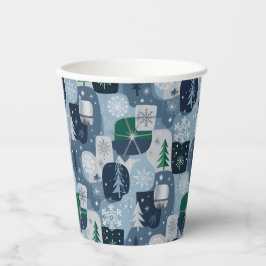 Vasos De Papel Alegre y Brillante