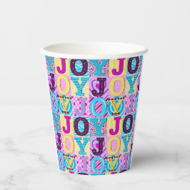 Vasos De Papel Alegría Y2K