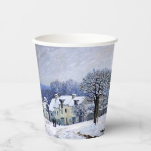 Vasos De Papel Alfred Sisley - Colocar a Chenil en Marly, efecto