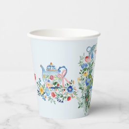 Vasos De Papel Alicia caprichosa en la copa de papel de cumpleaño