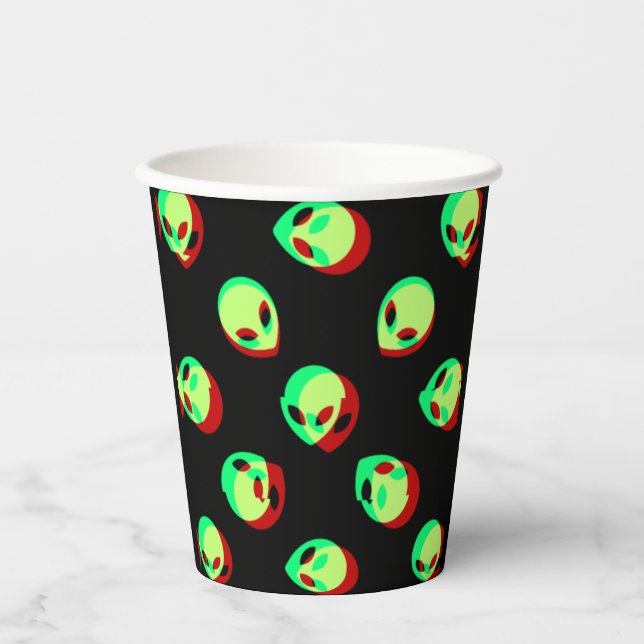 Vasos De Papel Alien Paper cup (Anverso)