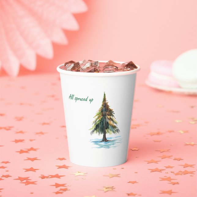 Vasos De Papel All spruced up (in situ)