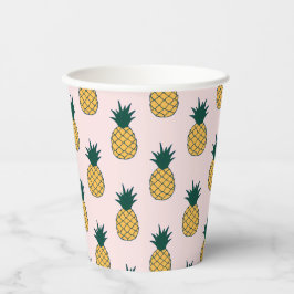 Vasos De Papel Aloha Pineapple