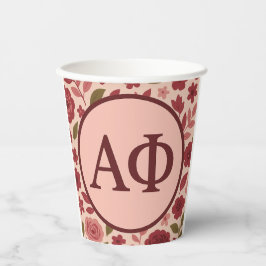 Vasos De Papel Alpha Phi