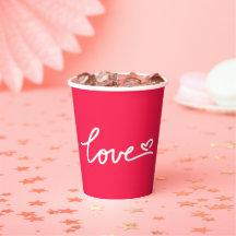 Amar el texto blanco en rosa