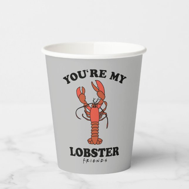 Vasos De Papel AMIGOS™ | Eres mi Lobster (Izquierda)