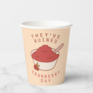 Vasos De Papel AMIGOS™   Han arruinado el Día de la Cereza
