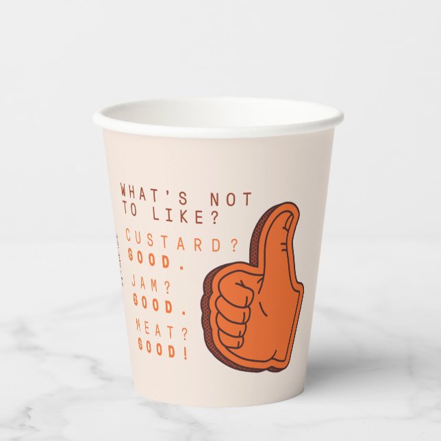 Vasos De Papel AMIGOS™ | ¿Qué no te gusta? (Anverso)