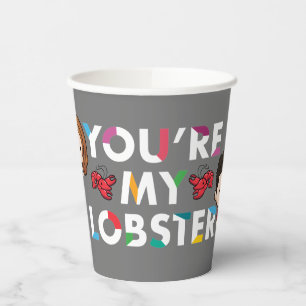 Vasos De Papel AMIGOS™ Ross y Rachel Lobster Chibi