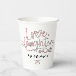 Vasos De Papel Amor, risa y AMIGOS™
