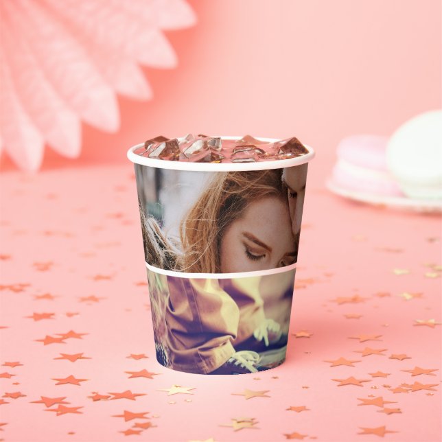 Vasos De Papel Amor y Romance Celebrados (in situ)